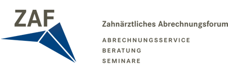 ZAF Zahnärztliches Abrechnungsforum - Abrechnungsservice, Beratung, Seminare